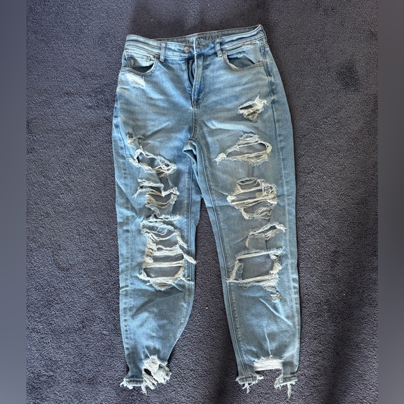 American Eagle Outfitters Denim - American Eagle Distressed Skinny Jeans – Size 4 Short